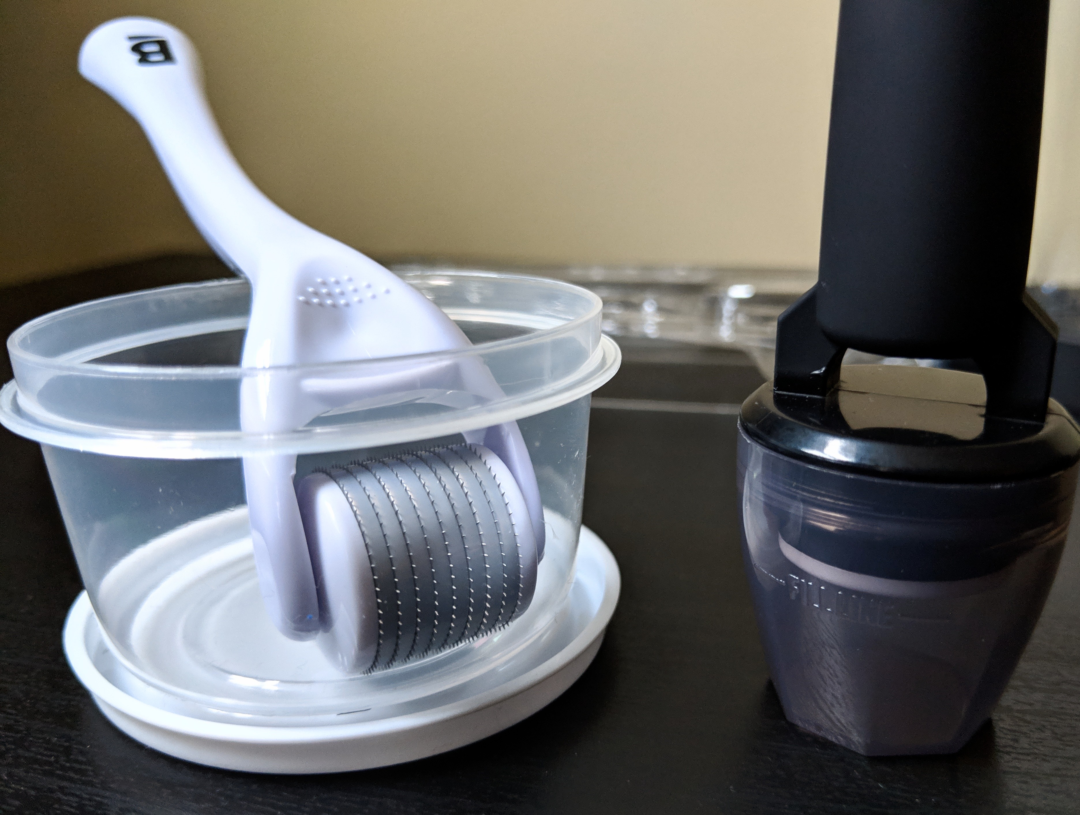 cleaning cup vs. cap