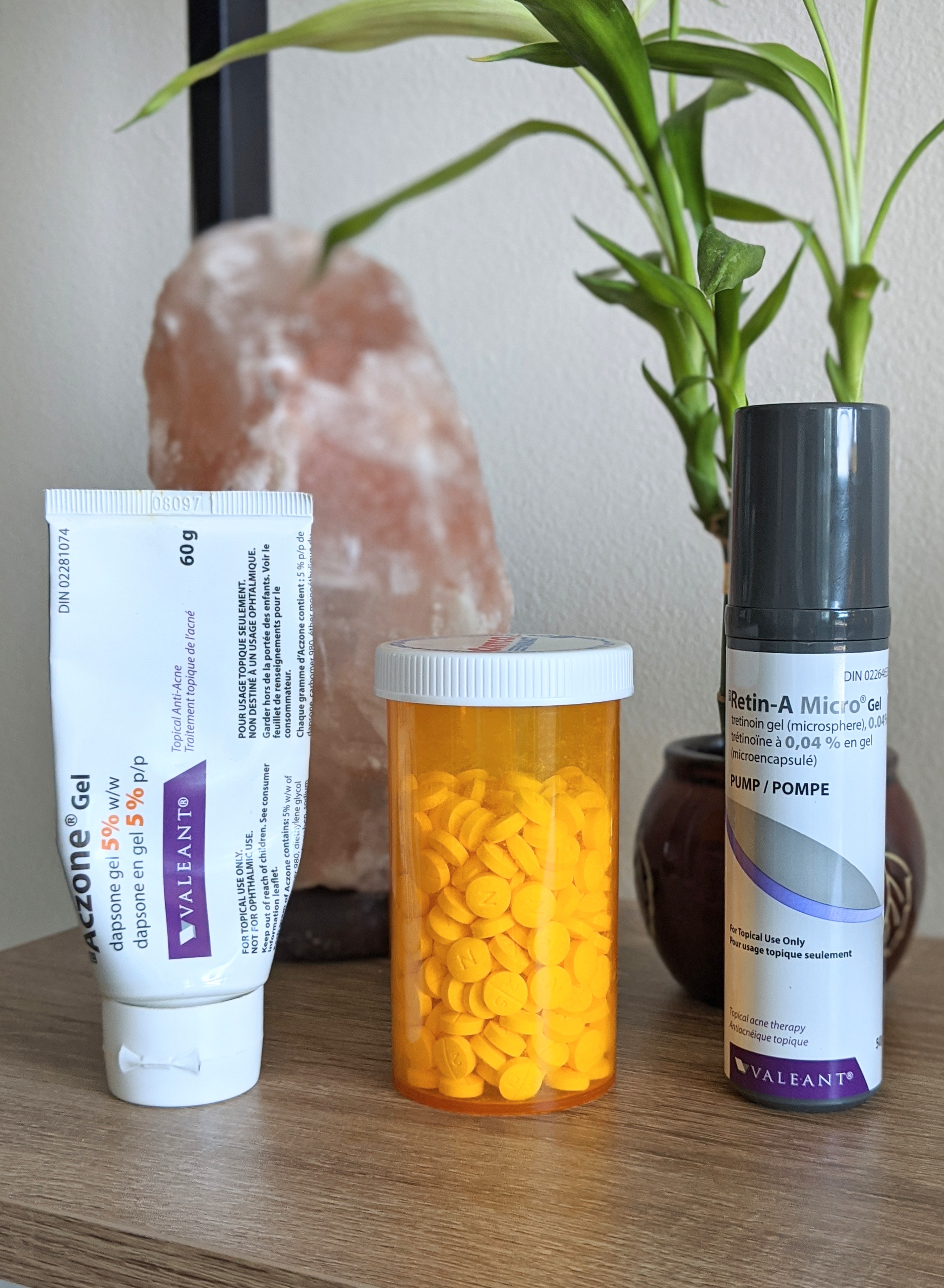 5% Dapsone, Spironolactone and 0.04% Tretinoin